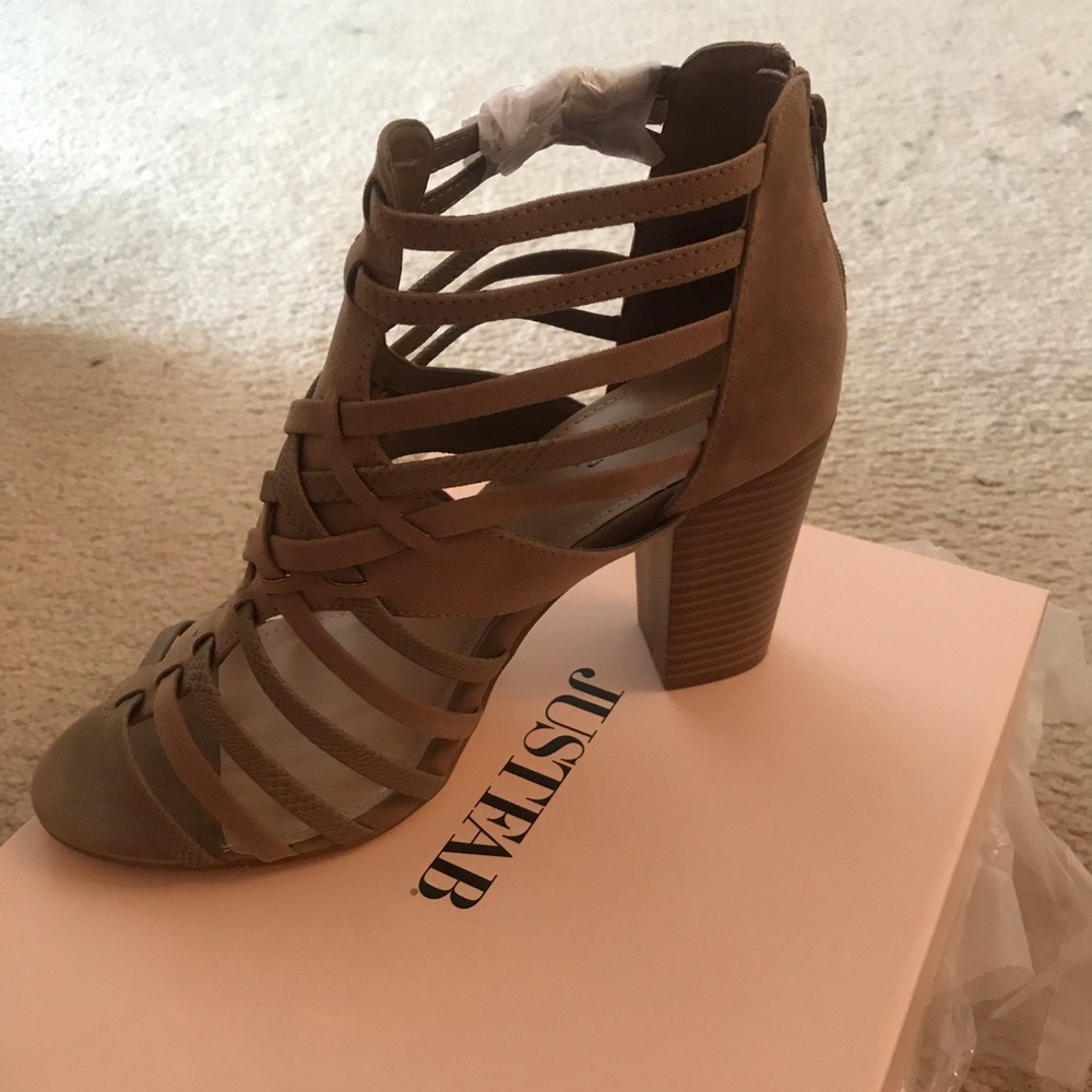 Heeled sandals